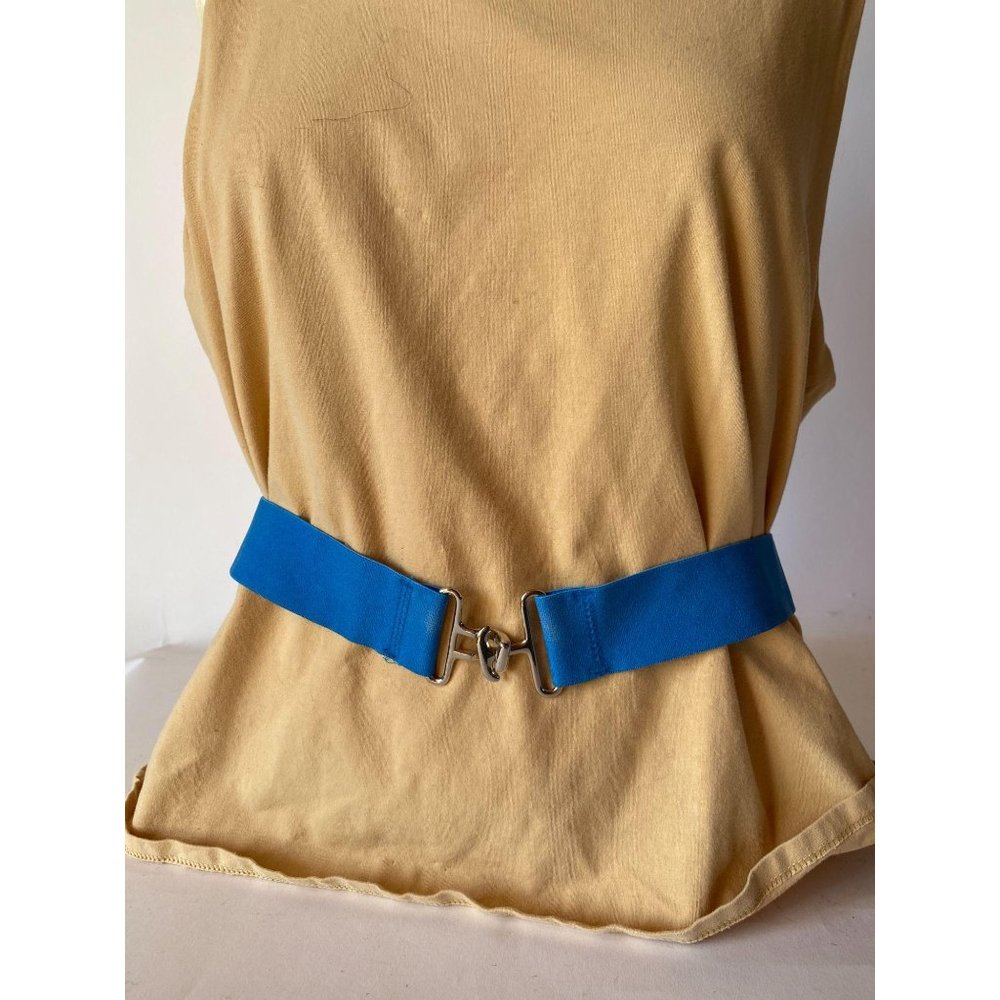 Blue Stretch Belt - Picture 2 of 6